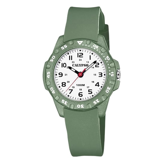 Calypso młodzieżowy zegarek plastikowy zielony Calypso junior UK5821/2 Calypso