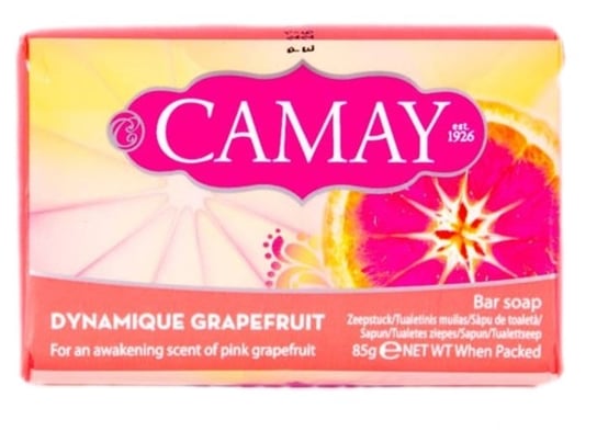 Camay, mydło w kostce Dynamique Grapefruit, 85 g Camay