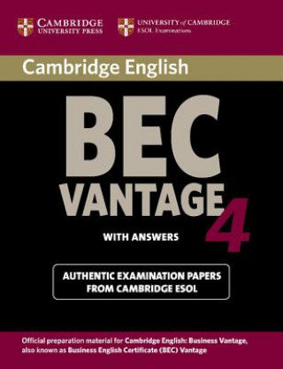 Cambridge BEC 4 Vantage Student's Book with answers ESOL Cambridge