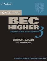 Cambridge BEC Higher 3: Examination Papers from University of Cambridge ESOL Examinations: English for Speakers of Other Languages Materials Research Society, Society For Industrial And Applied Mathematic, Cambridge Univ Pr