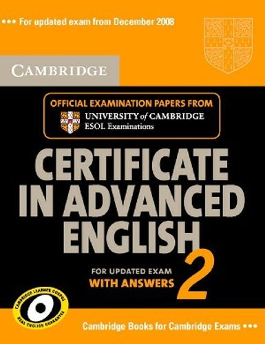 Cambridge Certificate in Advanced English 2 for updated exam Self-study Pack Opracowanie zbiorowe