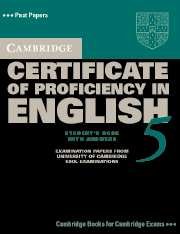 Cambridge Certificate of Proficiency in English 5 Student's Book with Answers Opracowanie zbiorowe