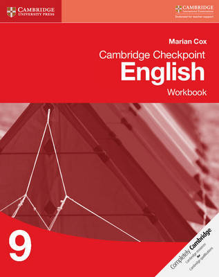 Cambridge Checkpoint English Workbook 9 Cox Marian