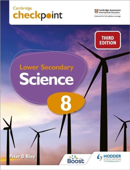Cambridge Checkpoint Lower Secondary Science Students Book 8: Third Edition Riley Peter