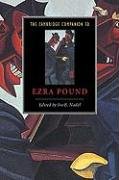 Cambridge Companion to Ezra Pound Nadel Ira B.