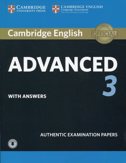 Cambridge English Advanced 3 with answers with Audio Opracowanie zbiorowe