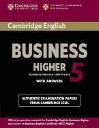 Cambridge English Business 5 Higher Student's Book with Answers ESOL Cambridge