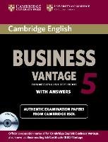 Cambridge English Business 5 Vantage Self-study Pack (student's Book with Answers and Audio CDs (2)) 