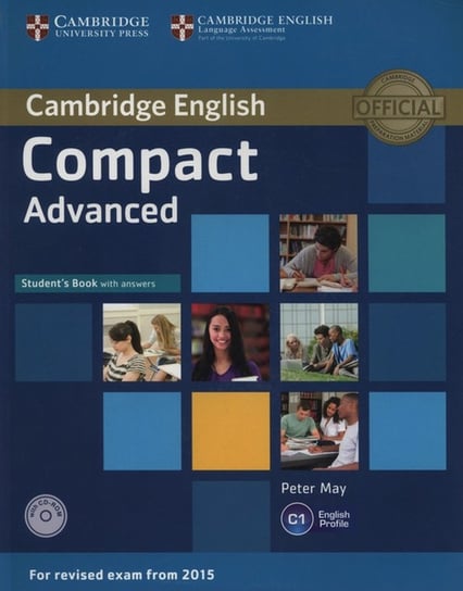 Cambridge English C1. Compact Advanced. Student's Book with answers + CD May Peter
