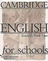 Cambridge English for Schools 1. Teacher's Book Littlejohn Andrew