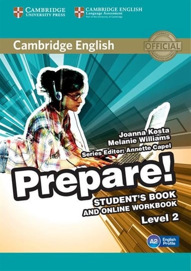 Cambridge English Prepare 2. Student's Book + Online workbook Kosta Joanna, Williams Melanie