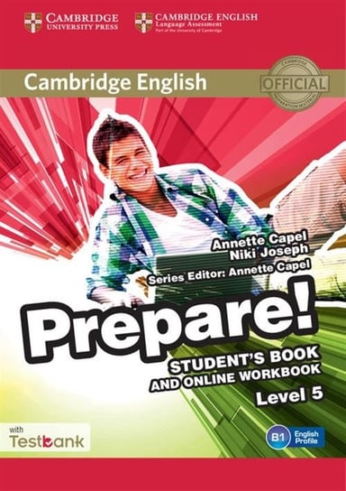 Cambridge English Prepare! 5. Student's Book + Online Workbbok +Testbank Capel Annette, Niki Joseph