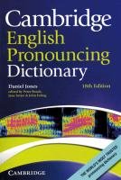 Cambridge English Pronouncing Dictionary Jones Daniel