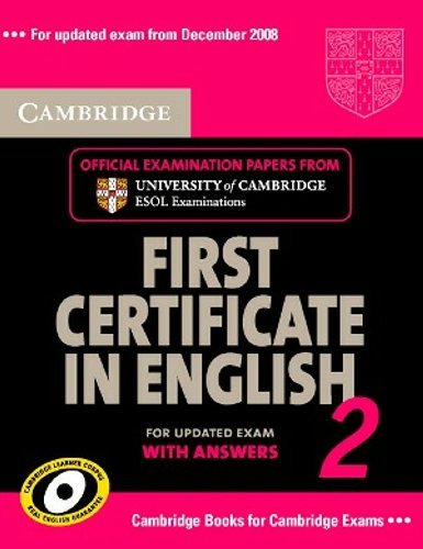 Cambridge First Certificate in English 2 for updated exam Self-study Pack Opracowanie zbiorowe