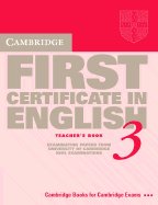 Cambridge First Certificate in English 3 Teacher's Book Opracowanie zbiorowe