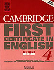 Cambridge First Certificate in English 4 Teacher's Book Opracowanie zbiorowe