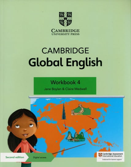 Cambridge Global English Workbook 4 with digital access Boylan Jane, Medwell Claire