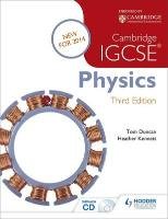 Cambridge IGCSE Physics plus CD Duncan Tom, Kennett Heather