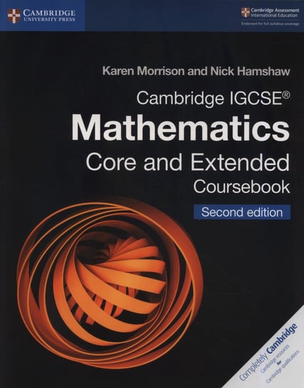 Cambridge Igcse(r) Mathematics Core and Extended Coursebook Morrison Karen, Hamshaw Nick