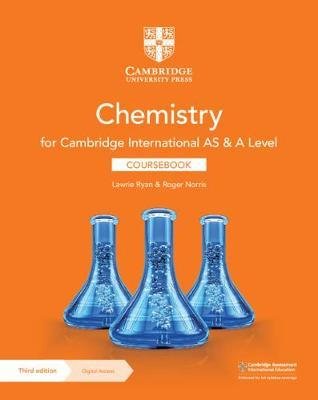 Cambridge International AS & A Level Chemistry Coursebook with Digital Access Ryan Lawrie, Norris Roger