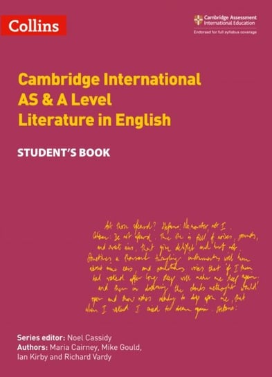 Cambridge International AS & A Level Literature in English Students Book Maria Cairney