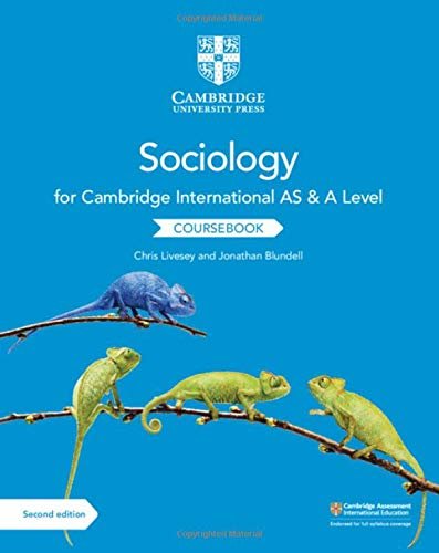 Cambridge International AS and A Level Sociology. Coursebook Chris Livesey, Jonathan Blundell