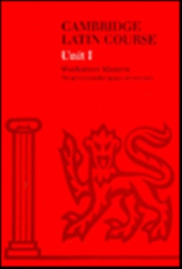 Cambridge Latin Course Book I Worksheet Masters Cambridge School Classics Project