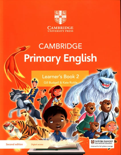 Cambridge Primary English Learner's Book 2 with Digital access Budgell Gill, Ruttle Kate