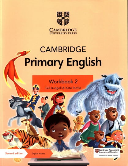 Cambridge Primary English Workbook 2 with Digital access Budgell Gill, Ruttle Kate