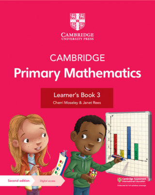 Cambridge Primary Mathematics Learner's Book 3 with Digital Access (1 Year) Moseley Cherri, Rees Janet