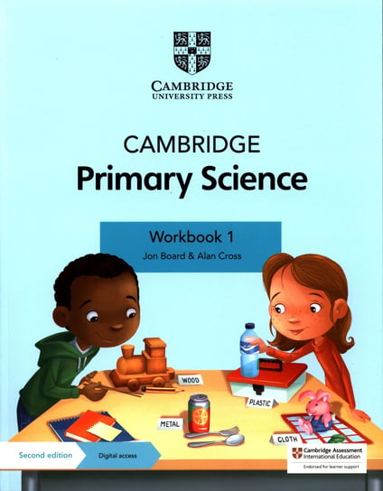 Cambridge Primary Science Workbook 1 with Digital access Board Jon, Cross Alan
