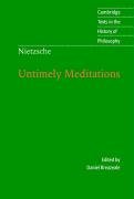 Cambridge Texts in the History of Philosophy Nietzsche Fryderyk