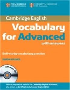 Cambridge Vocabulary for Advanced + CD Haines Simon