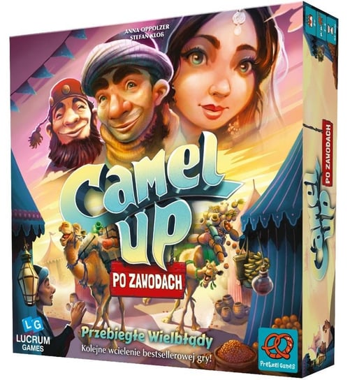 Camel Up: Po zawodach, gra planszowa,Lucrum Games Lucrum Games