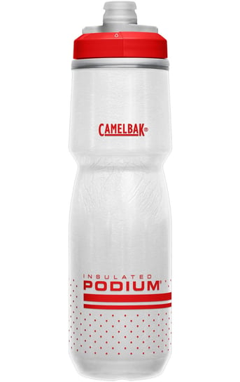 Camelbak, Bidon termiczny Podium Chill 710Ml/24Oz Fiery Red/White 024882 Camelbak