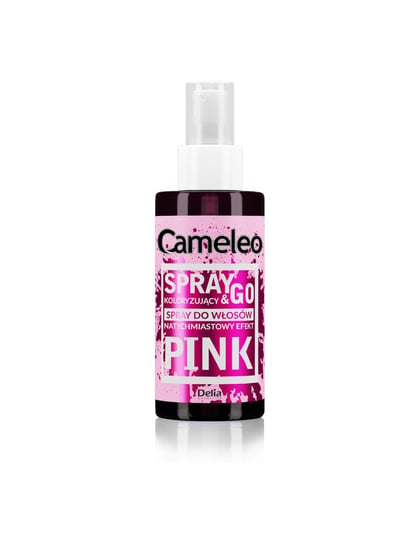 cameleo spray koloryzujący włosy różowy 150ml Delia