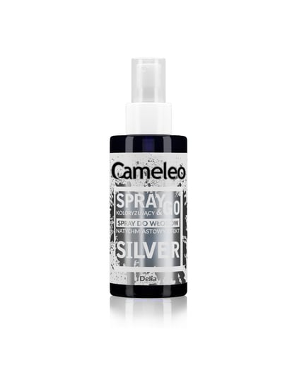 cameleo spray koloryzujący włosy srebrny 150ml Delia