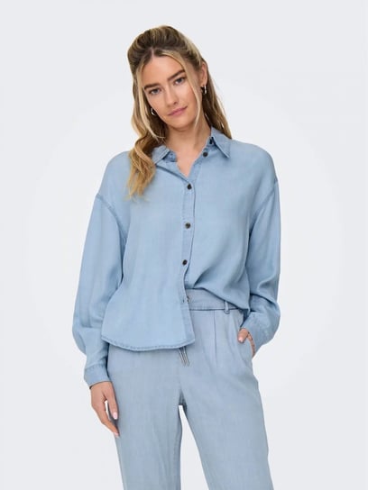 camicie donna only 15337928 charis light blue Inna marka