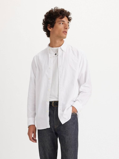 camicie uomo levis a7210 0000 - authentic button down bright white Levi’s