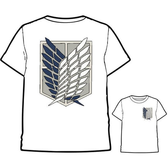 CAMISETA LOGO ATTACK ON TITAN ADULTO Selecta