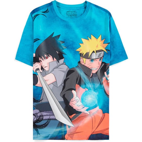 CAMISETA NARUTO & SASUKE NARUTO SHIPPUDEN DIFUZED