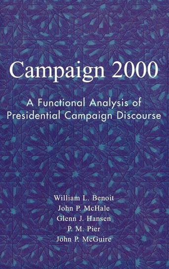 Campaign 2000 Benoit William L.
