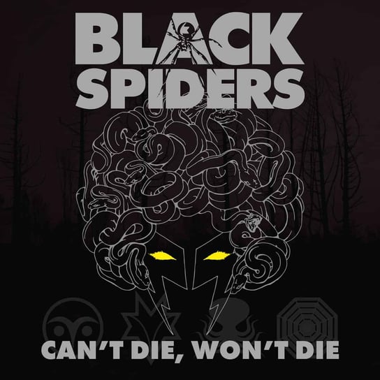 Can't Die, Won't Die Black Spiders
