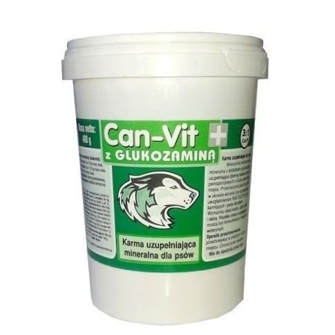 Can-Vit Calcium z glukozaminą COLMED, zielony, 400 g COLMED