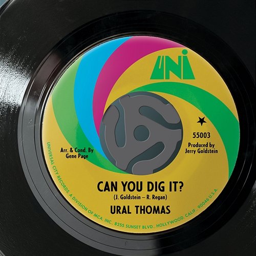 Can You Dig It / I'm A Whole New Thing Ural Thomas