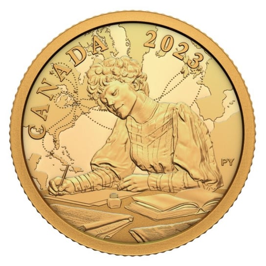 Canada: Kathleen â€śKit" Coleman - Pioneer Journalist $100Złoto 2023 Proof Inna marka