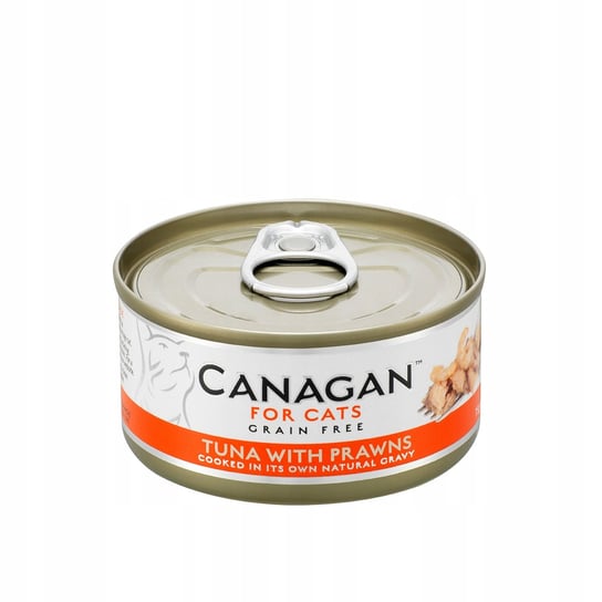 Canagan Mokra karma tuna with prawns dla kota 75g Canagan
