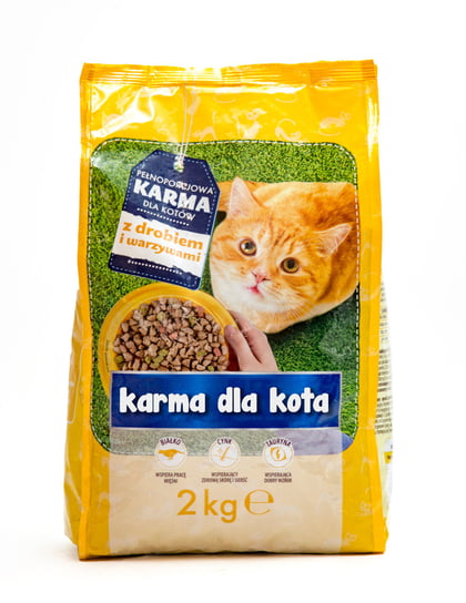 CANAILLOU sucha karma dla kota drób/warzywa 2 kg Partner in Pet Food