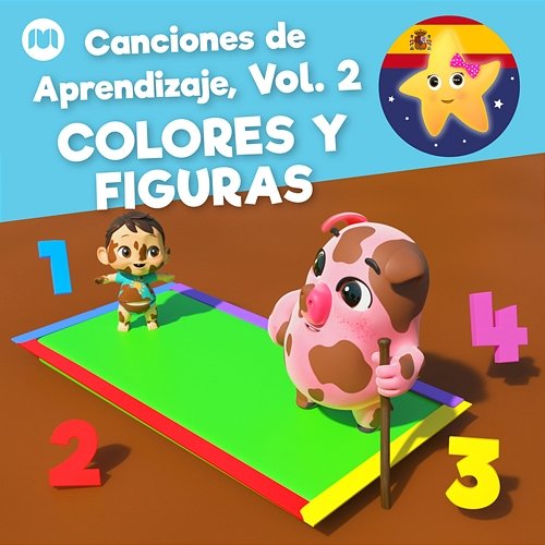 Canciones de Aprendizaje, Vol. 2 - Colores y Figuras Little Baby Bum en Español