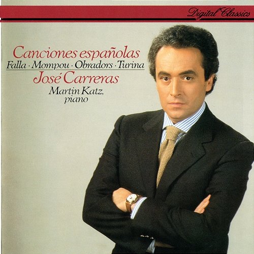 Canciones españolas José Carreras, Martin Katz